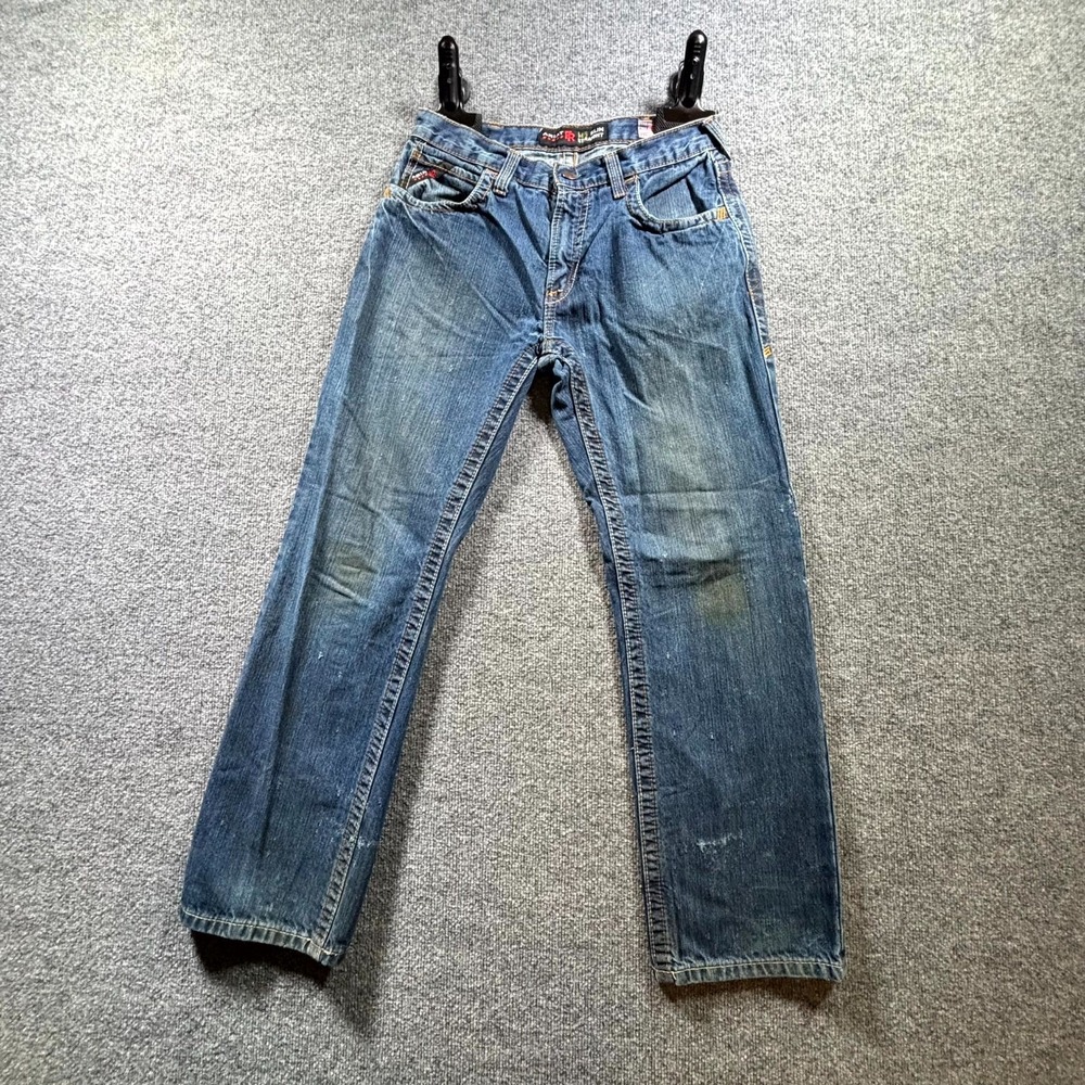 Ariat M5 Jeans Mens 32x30 Blue Denim Flame Resistant Slim Fit Straight 10015166
